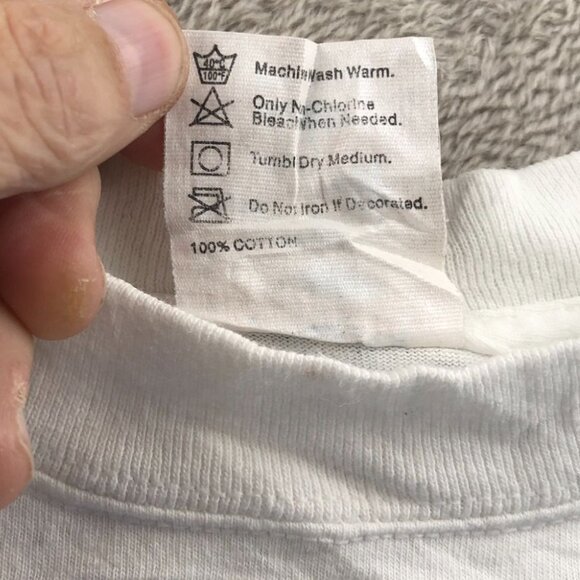 Vintage Planet Hollywood Mens Reno T-Shirt XL Short Sleeve White Graphic Tee Y2K - Picture 5 of 9